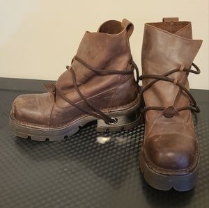New Rock Brown Boots